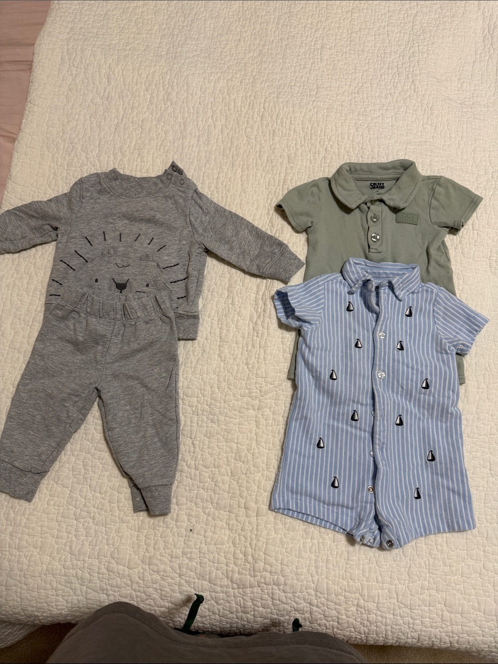 Mixed brands 6 months old baby clothes